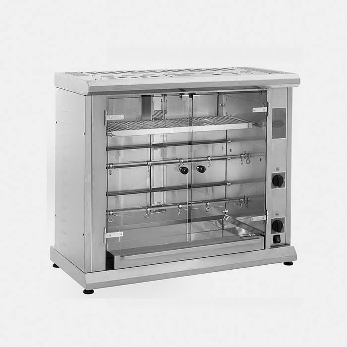 Display display rotisserie display cases