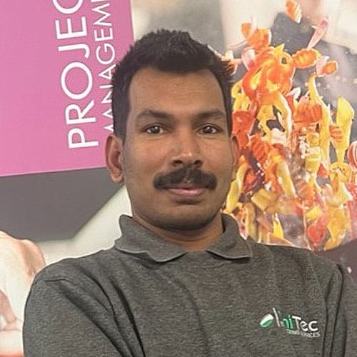 WhitCo team member Vijesh Vijayan, Engineer, Preventative, Maintenance