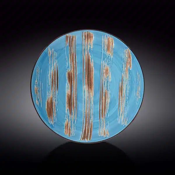 Blue Round Plate 28 cm Blue Round Plate 28 cm