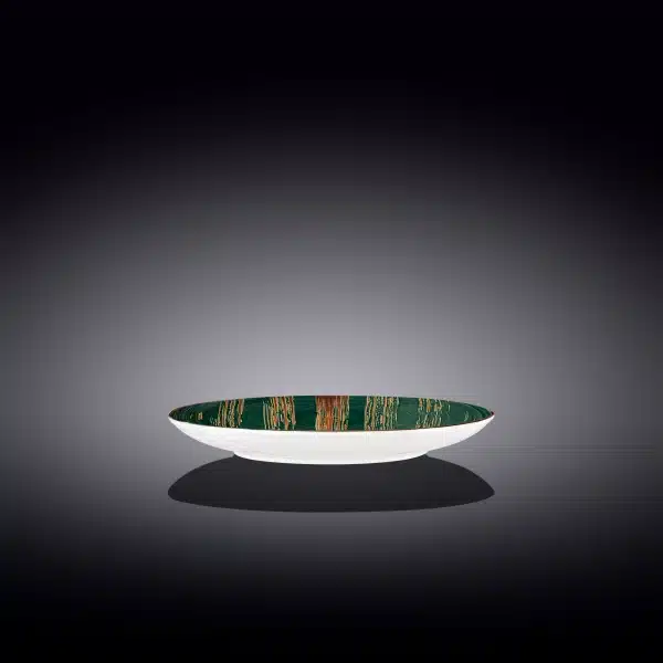 Green Round Plate 18 cm Green Round Plate 18 cm - Image 2