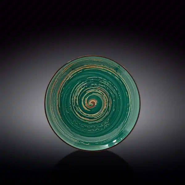 Wilmax England UK Stock Assortment Green Round Plate WL‑669512A