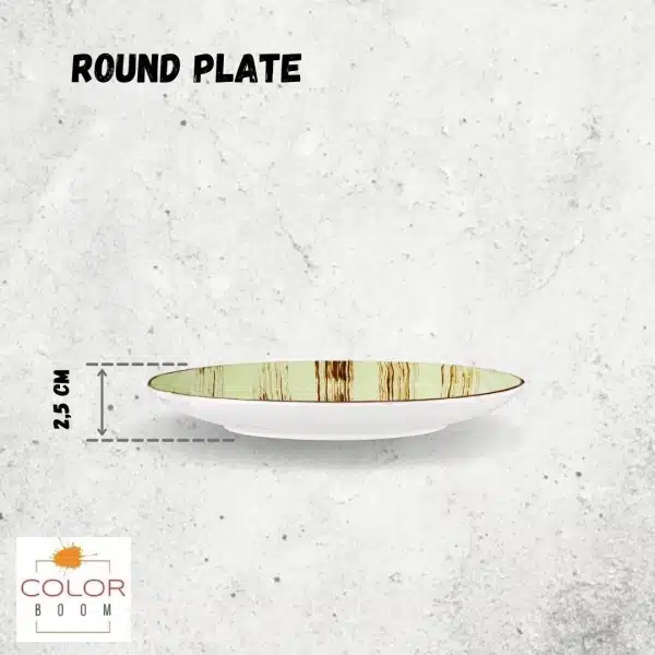 Pistachio Round Plate 18 cm Pistachio Round Plate 18 cm - Image 6