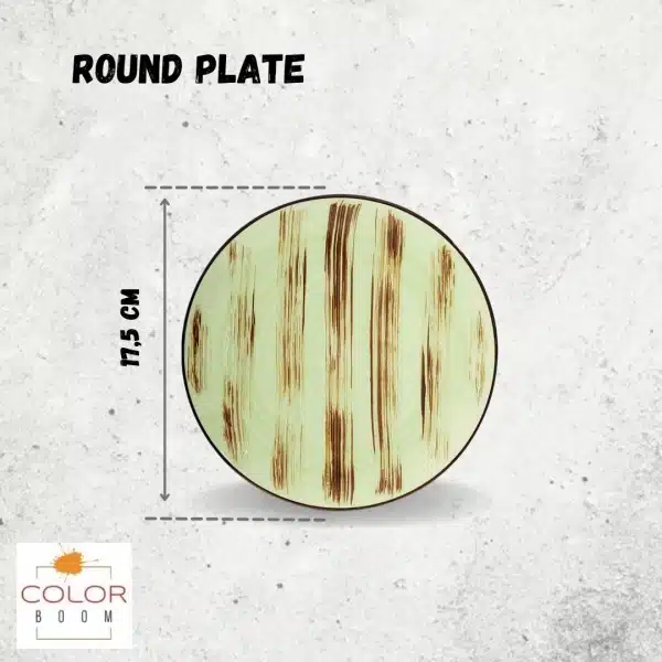 Pistachio Round Plate 18 cm Pistachio Round Plate 18 cm - Image 7