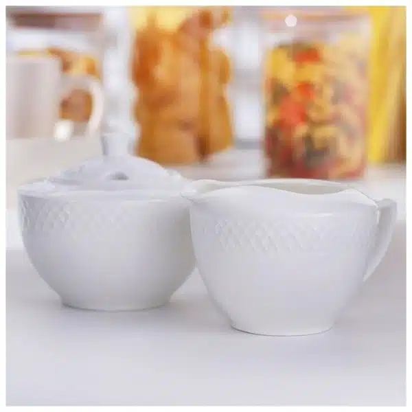 Sugar Bowl 340 ml & 300 ml Creamer Set Of 2 Sugar Bowl 340 ml & 300 ml Creamer Set Of 2 - Image 7