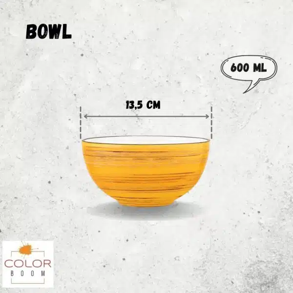 Yellow Bowl 14 cm Yellow Bowl 14 cm - Image 3