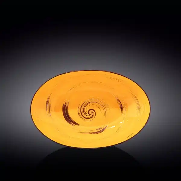 Wilmax England UK Stock Assortment Yellow Oval Bowl WL‑669441A