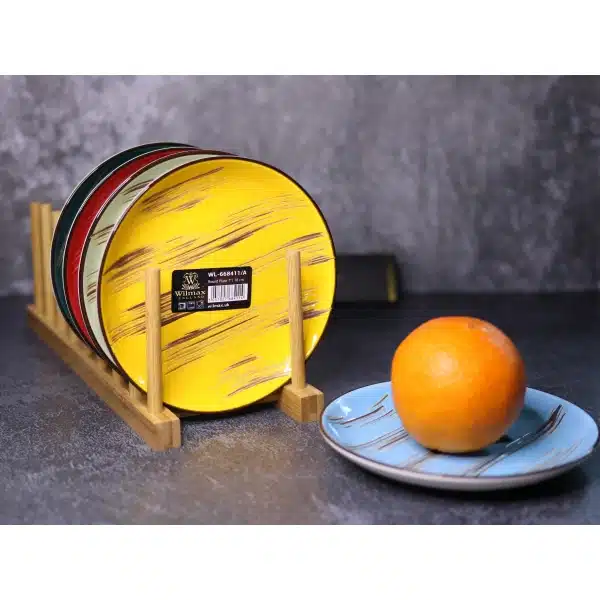 Yellow Round Plate 18 cm Yellow Round Plate 18 cm - Image 3