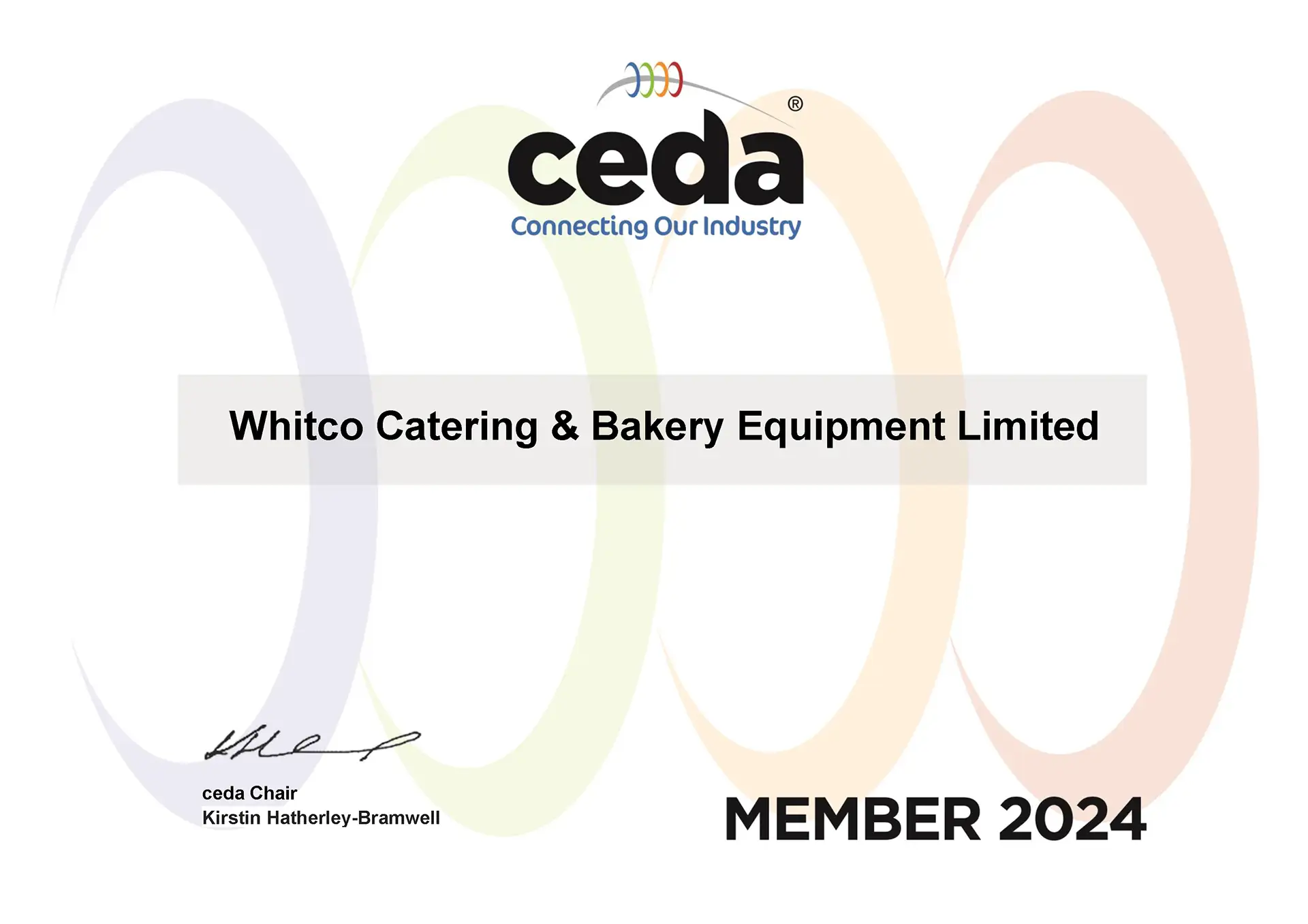 Memberships & Certifications CEDA Certificate 2024