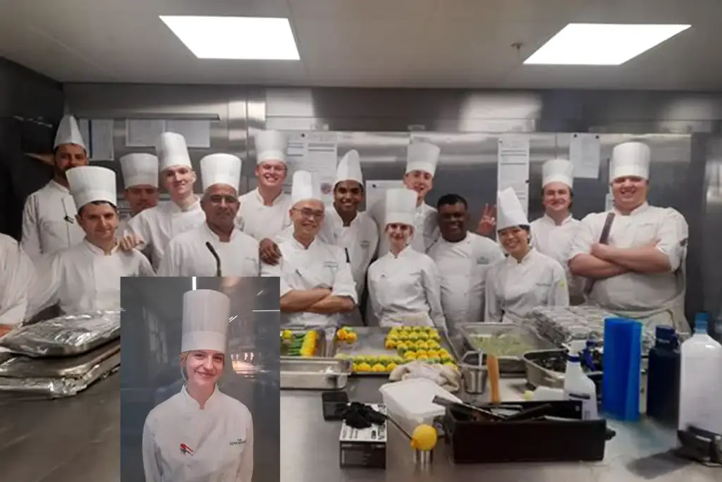 WhitCo’s Vita Whitaker judges at the prestigious Young Chef Olympiad 2025 chef billie stage
