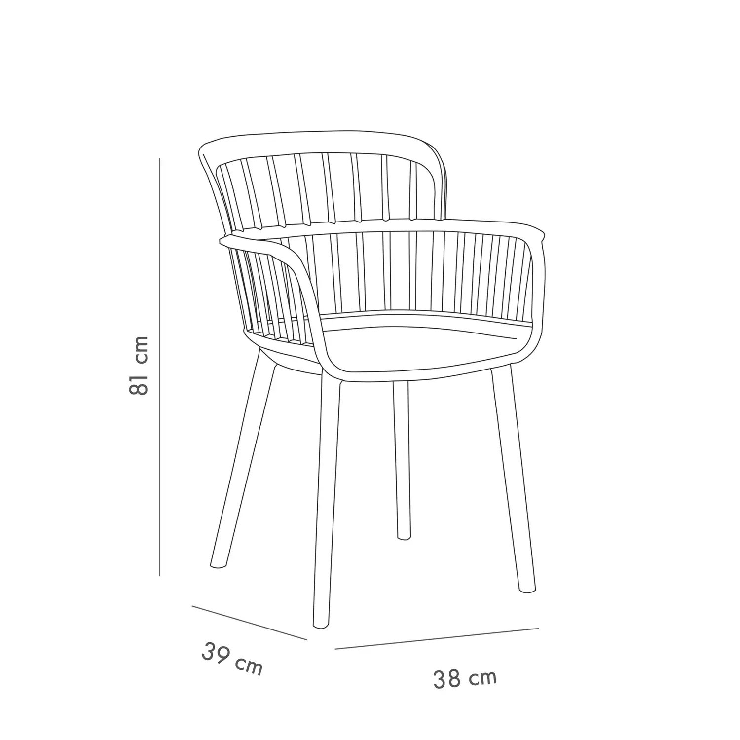 Armchair EVA-P Armchair EVA-P - Image 2