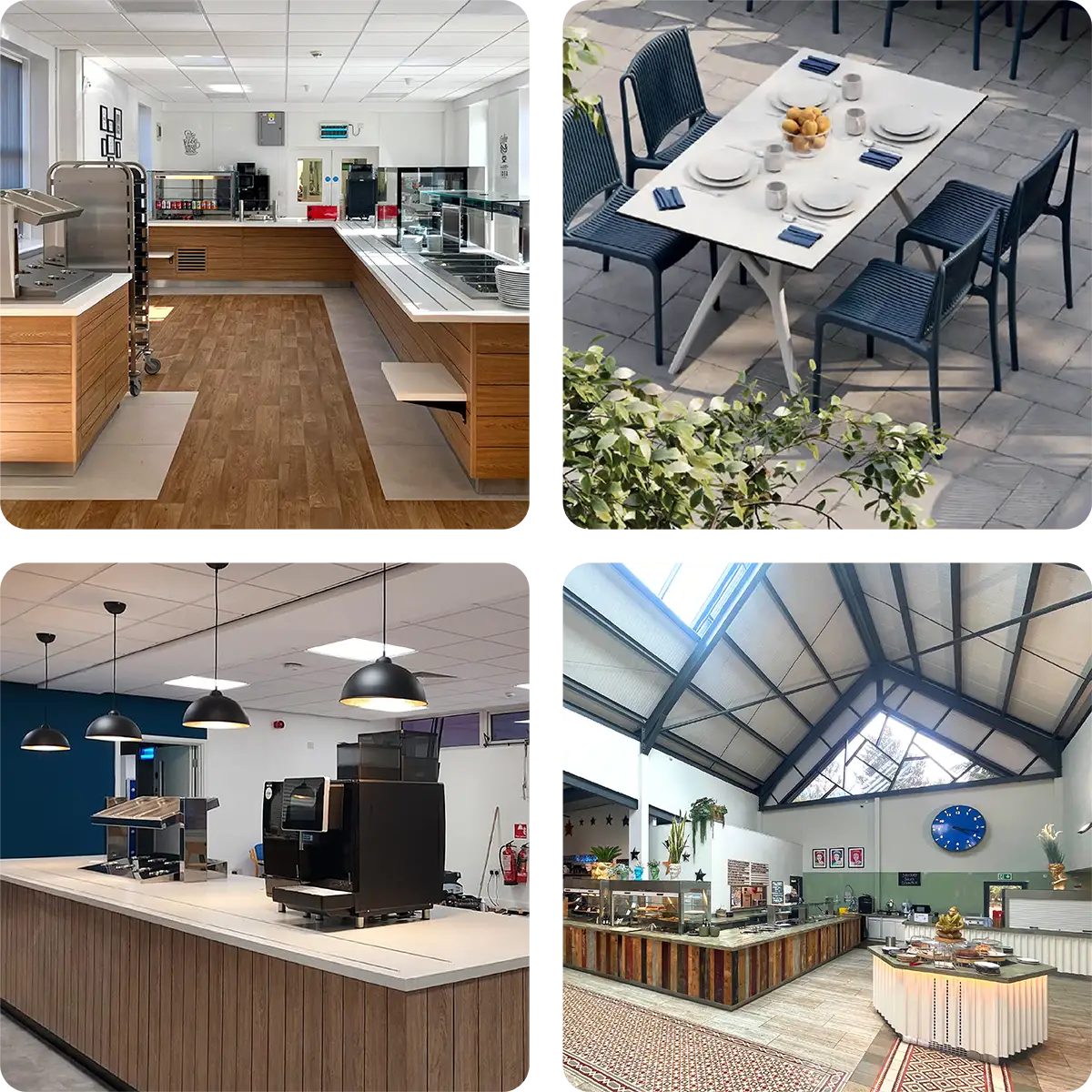 Dining Solutions home dining hero collage2